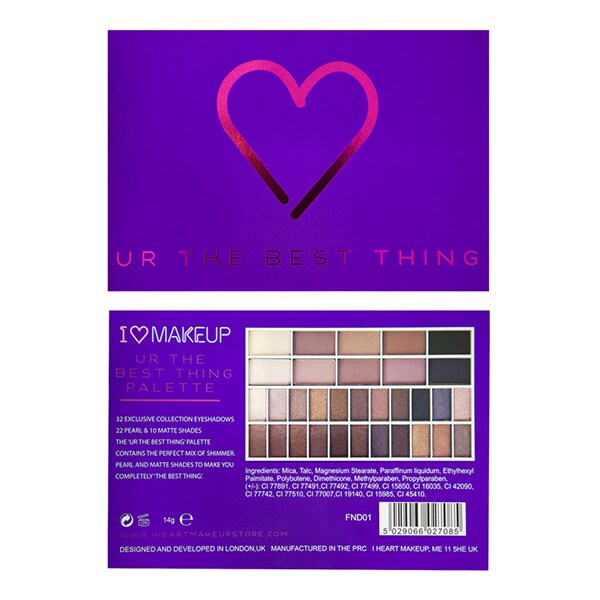 I Heart Revolution Eye Shadow Palette Theme Best Thing 24g