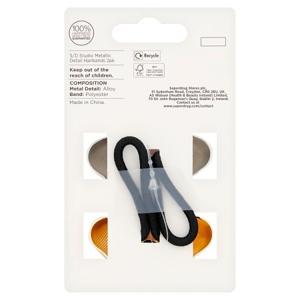 Studio London Metallic Detail Hair Clip