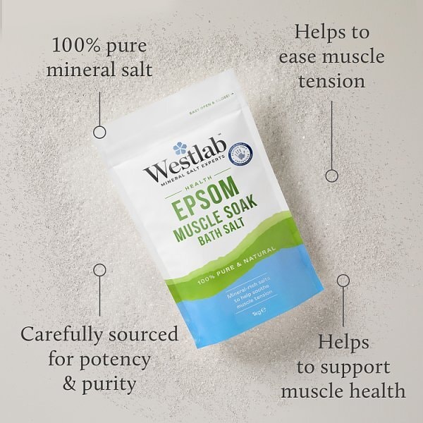 Westlab Epsom Bathing Salt 1Kg