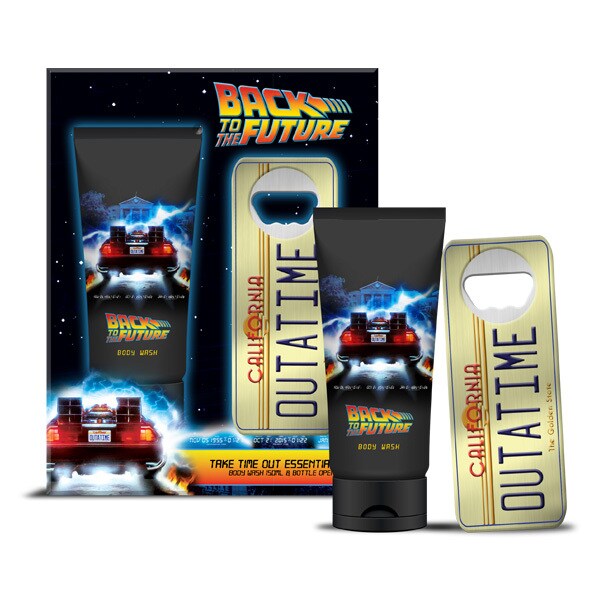 Back To The Future Bottle Opener & Shower Gel Set