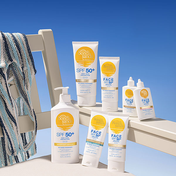 Bondi Sands Spf50+ Fragrance Free Sunscreen Value Pack 500Ml