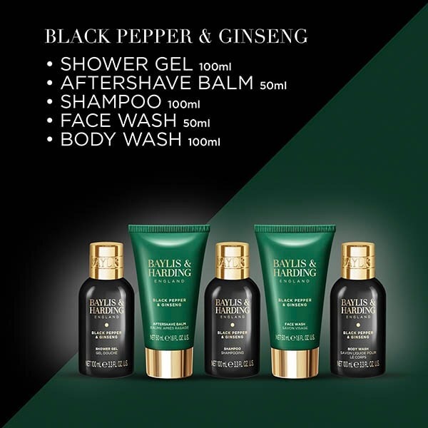 Baylis & Harding Black Pepper & Ginseng Gift Set