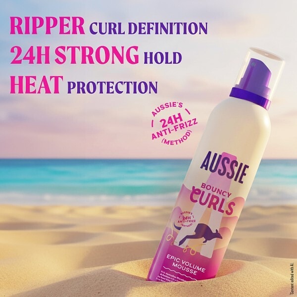 Aussie Bouncy Curls Epic Volume Mousse 200M