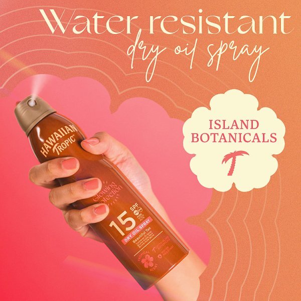 Hawaiian Tropic Continuous Oil Spray SPF15 180ml