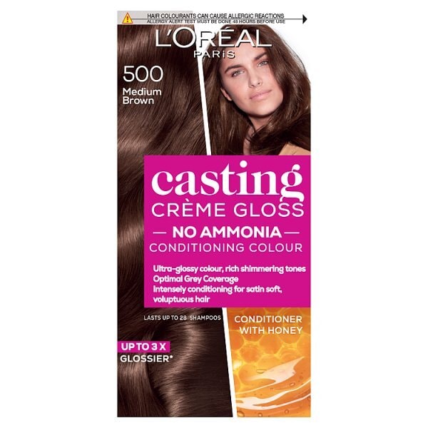 Casting Creme Gloss 500 Medium Brown Semi Permanent Hair Dye