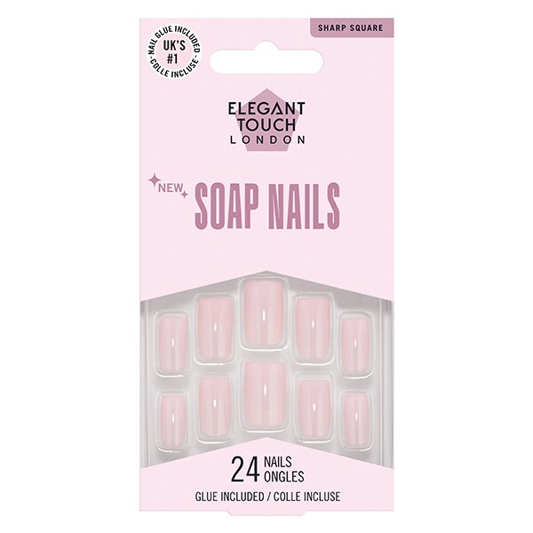 Elegant Touch Soap Nails - Marshmallow Bliss