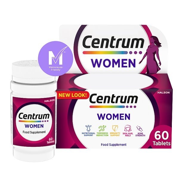 Centrum Women Multivitamins And Minerals, 60 Tablets