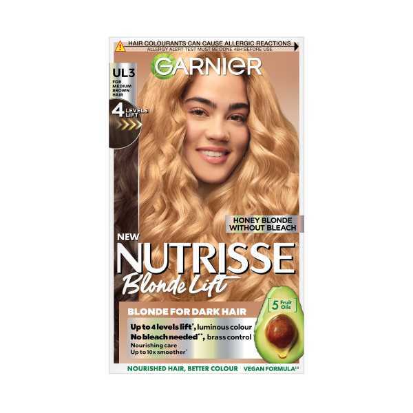 Nutrisse Blondelift Ul3 Honey Blonde Permanent Hair Dye