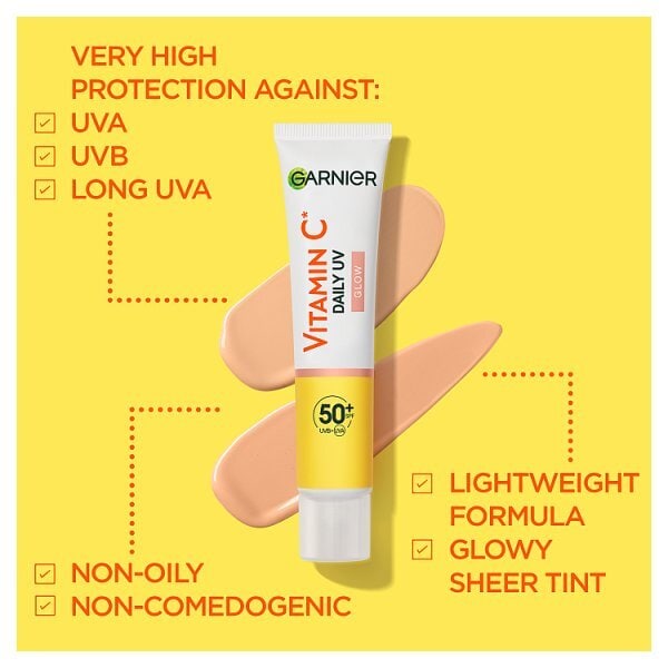 Garnier Vitamin C UV Brightening Fluid Glow SPF50+ 40ml