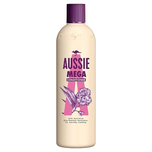 Aussie Mega Hair Conditioner For Everyday Conditioning 350ml