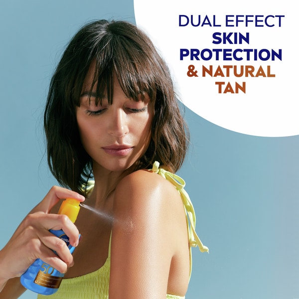 Nivea Sun Protect & Bronze Spray Spf 50 250Ml