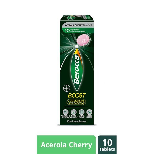 Berocca Boost Energy Vitamin Effervescent 10 Tablets