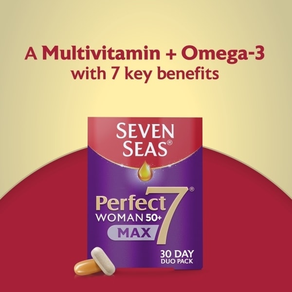 Seven Seas Perfect7 Woman 50+ Multivitamins 30 Day Duo Pack