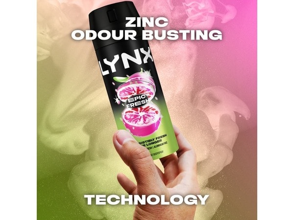 Lynx Epic Fresh Aerosol Body Spray 150 ml