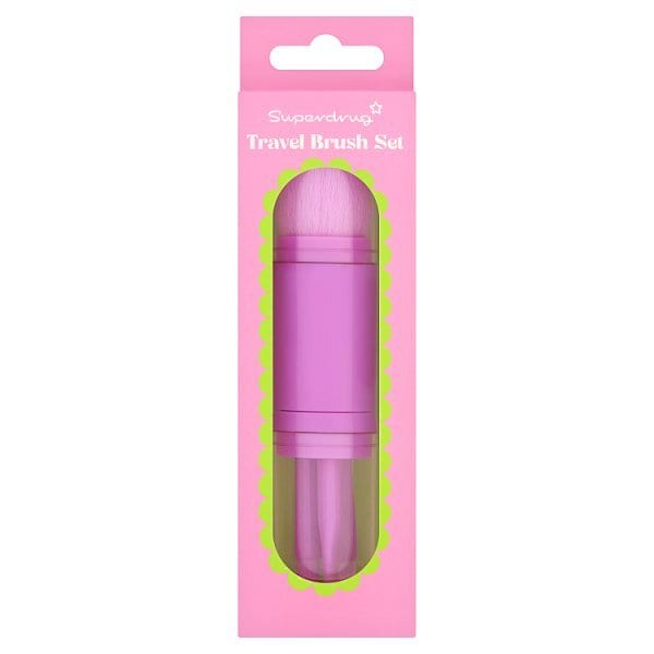Superdrug Travel Makeup Brush Set with Case