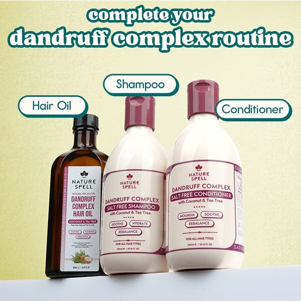 Nature Spell Dandruff Complex Shampoo 300Ml
