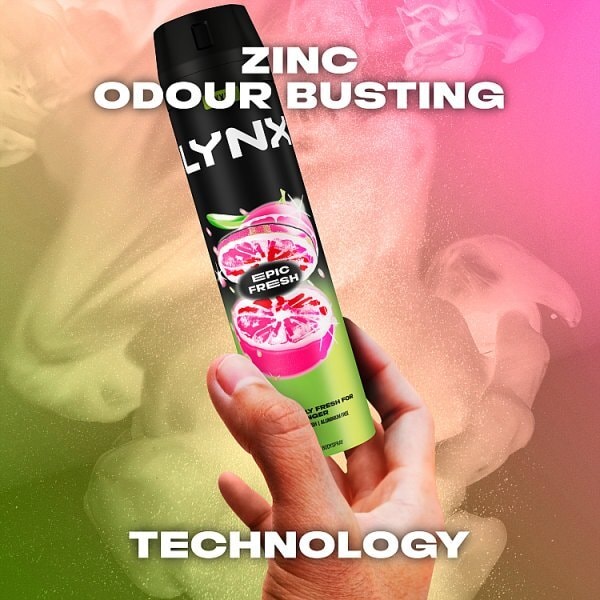 Lynx Epic Fresh Aerosol Body Spray 250 ml
