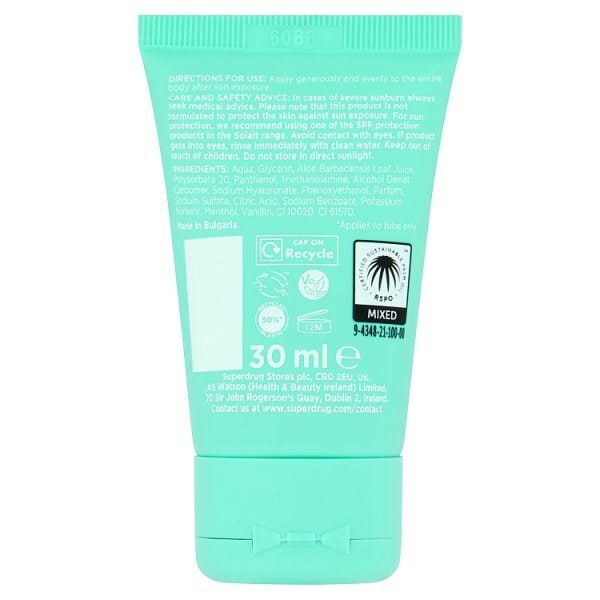Solait Aftersun Aloe Vera Gel 30ml