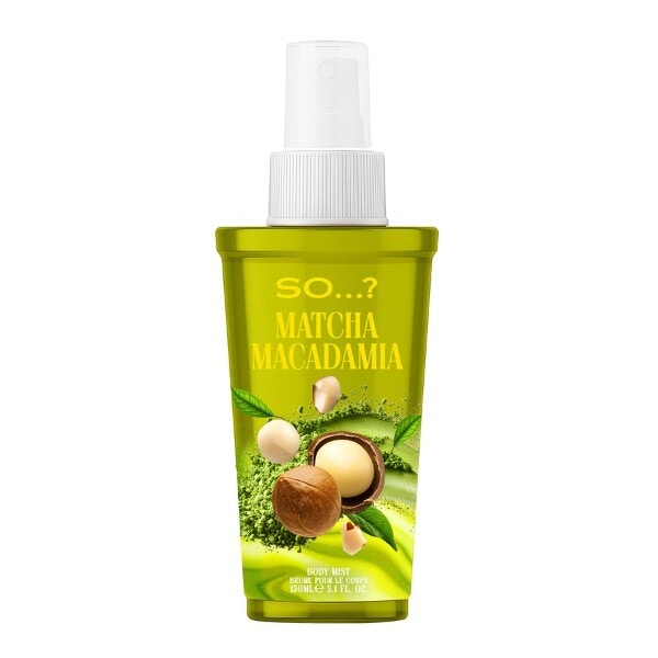 So? Delish Matcha & Macadamia Body Mist 150ml