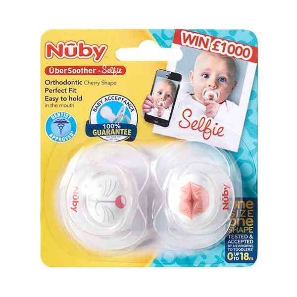 Nuby Selfie Soothers x2