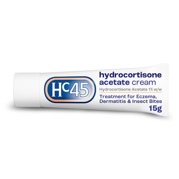 Hc45 Hydrocortisone Cream 15g