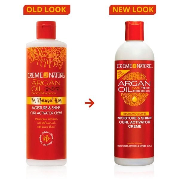 Creme of NatureÿArgan Oil Moisture & Shine Curl Activator Creme 355ml