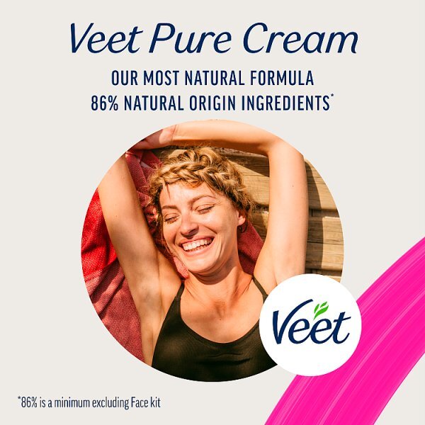 Veet Pure Hair Removal Cream Legs & Body Sensitive 400ml