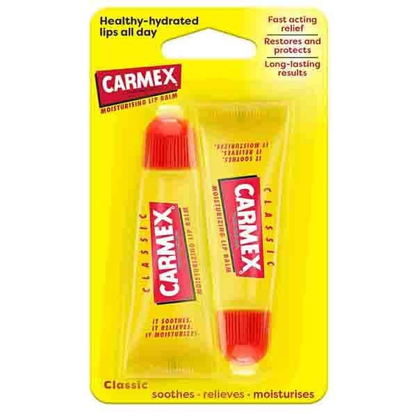 Carmex Classic Flavour Lip Balm 2PK