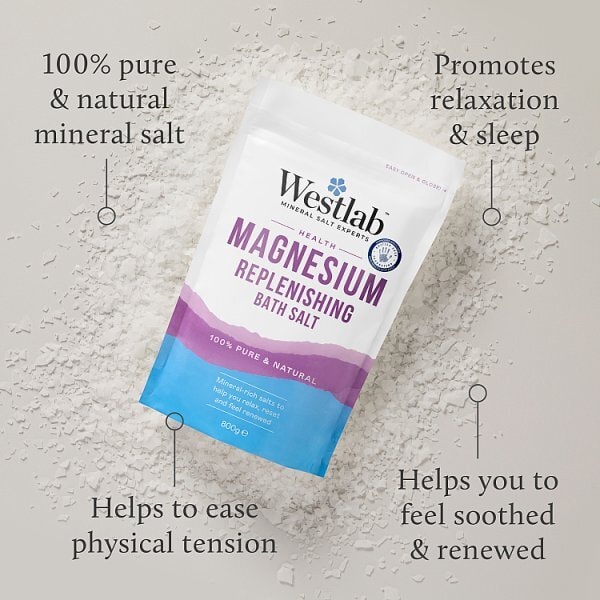 Westlab Magnesium Bath Soak Supports Mind And Body Health