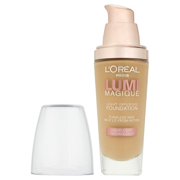 L'Oreal Paris Lumi Magique Foundation W3 Gold Linen 30ml