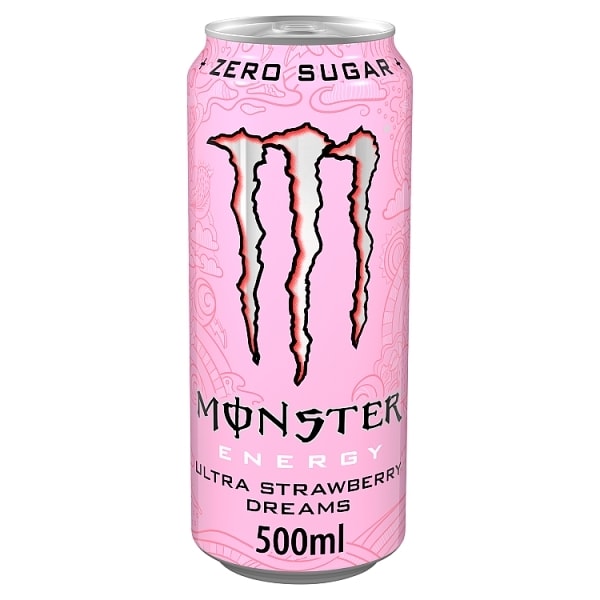 MONSTER ZERO STRAWBERRY DREAMS 500ML