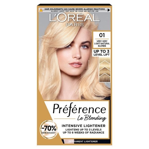 Preference Blondissimes 01 Lightest Natural Blonde Hair Dye