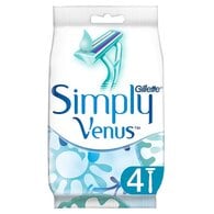 Gillette Simply Venus 2 Women's Disposable Razors 4 Count