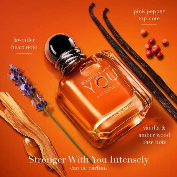 Armani Stronger With You Intensely EDP 50ml & Shower Gel Gift Set