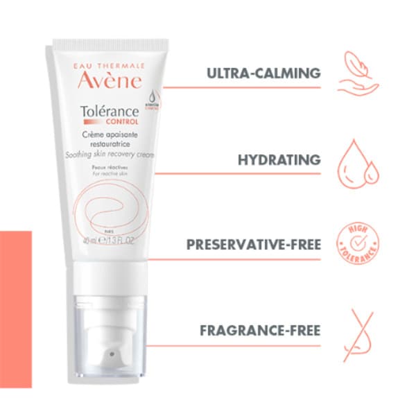 Avène Tolérance Soothing Skin Recovery Cream 40Ml