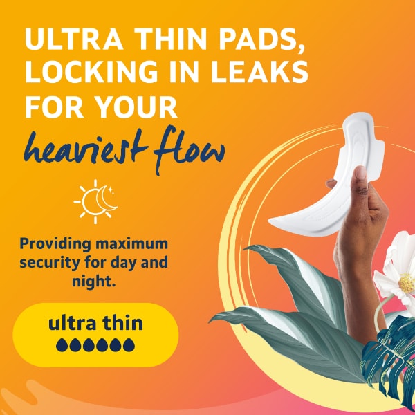 Lil-Lets Extra Protection Ultra Thin Pads With Wings 10s