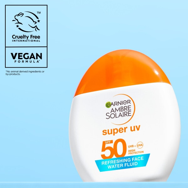 Garnier Ambre Solaire Super UV SPF50 Face Invisible Fluid 40ml