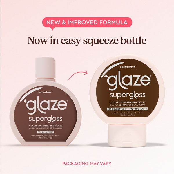 Glaze Super Color Conditioning Gloss Blazing Brown 190ml