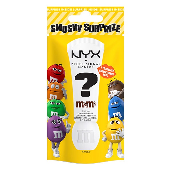NYX Professional Makeup X M&M's Smushy Surprize Matte Lip Balm