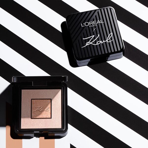 L'Oreal Paris X Karl Lagerfeld Highlighter Kompact