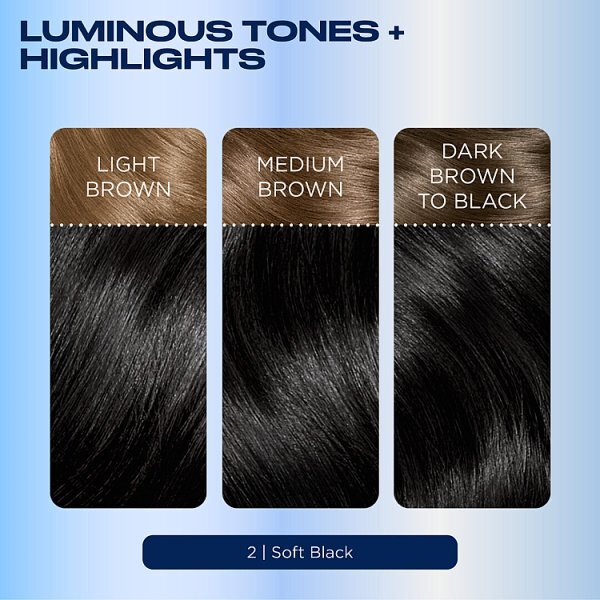 Clairol Nice'N Easy Crème Permanent Hair Dye 2 Black