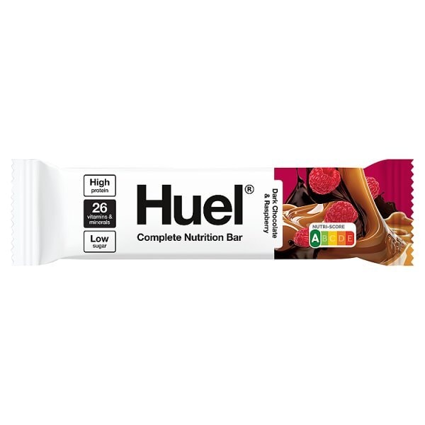 Huel Complete Nutrition Bar Dark Choc & Rasp 51G