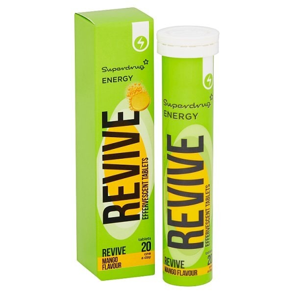 Superdrug Reviving Effervescent Mango x 20