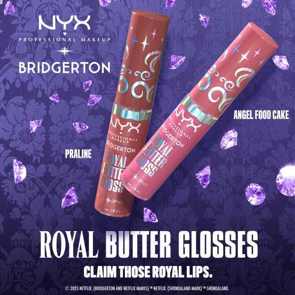 Nyx Professional Makeup X Bridgerton Royal Butter Gloss