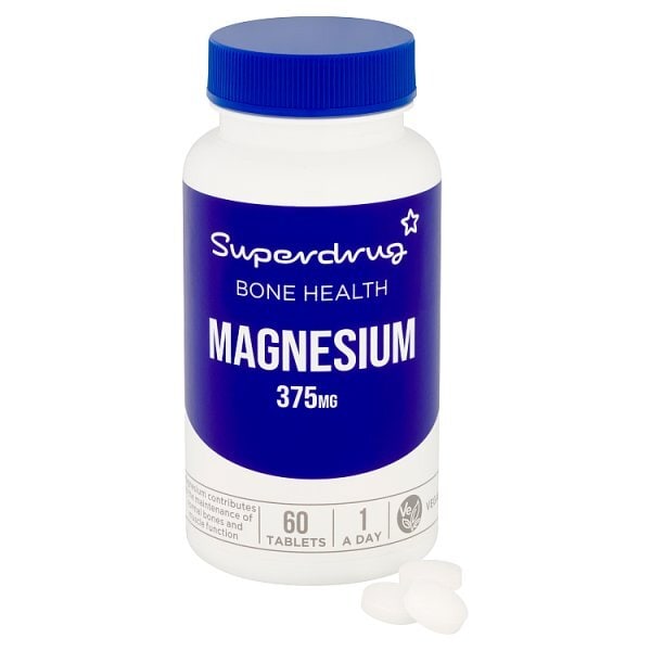 Superdrug Magnesium Oxide 375mg 60s