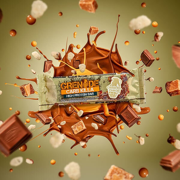 Grenade Carb Killa Caramel Chaos Protein Bar 60g