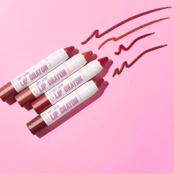 Collection Soft Satin Lip Crayon Poppy Haze
