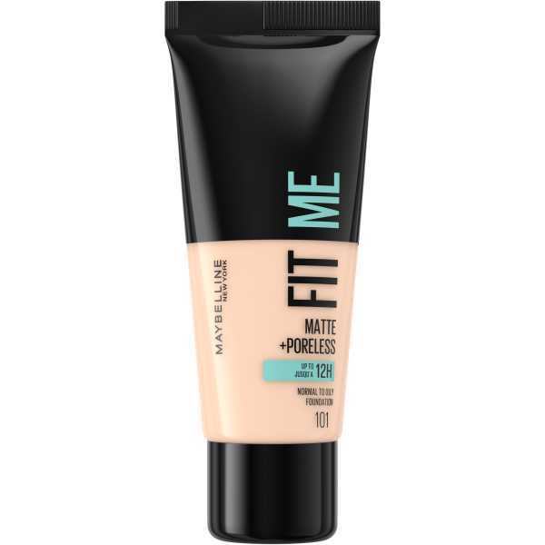 Maybelline Fit Me Matte & Poreless Foundation 101 True Ivory