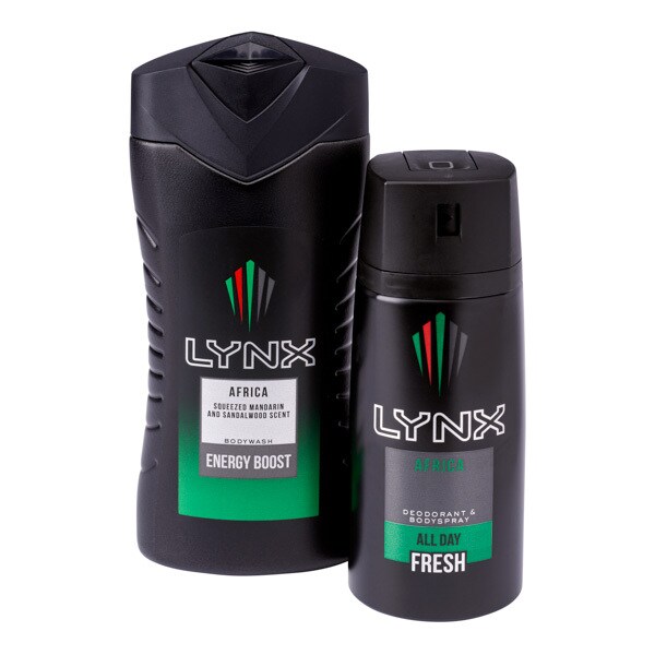 Lynx Africa Retro Duo Giftset