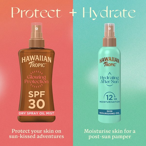 Hawaiian Tropic Dry Protective Oil Spray SPF30 200ml